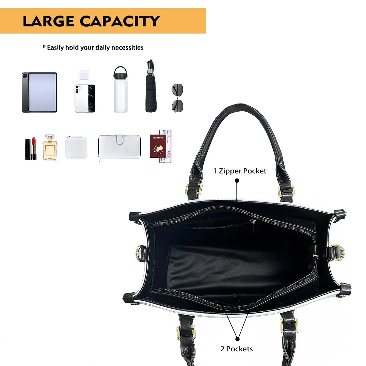 Teesdily | Personalized Jesus Butterfly Handbag, I Can Do All Things Through Christ Leather Handbag, Jesus Lovers Gifts, Christian Women Handbag