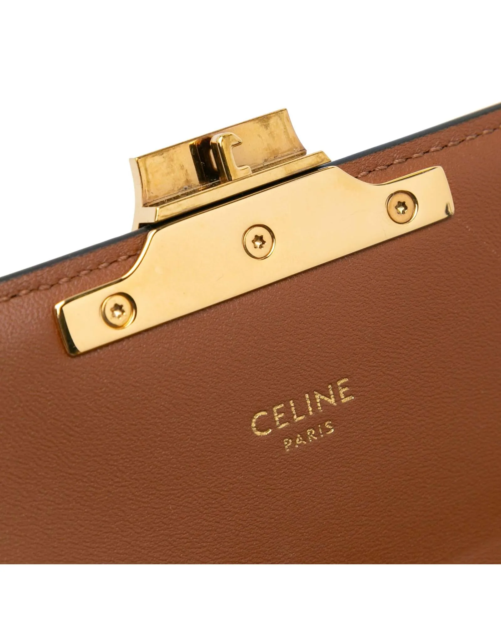 Triomphe Coated Canvas Shoulder Bag with Adjustable Strap