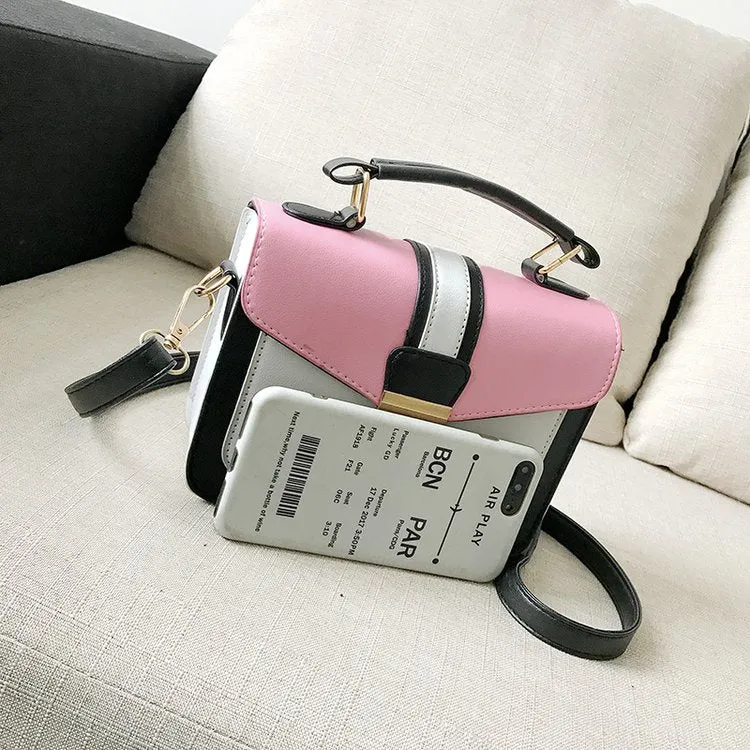 Women Pouch Evening Party Stylish Handbag Matching Colors Messenger Bags