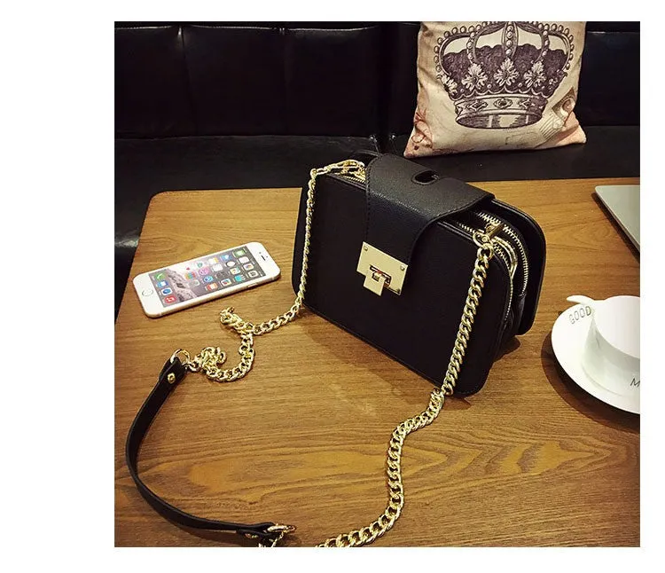 Women Shoulder Bag Chain Strap Flap Designer Handbags Clutch Bag