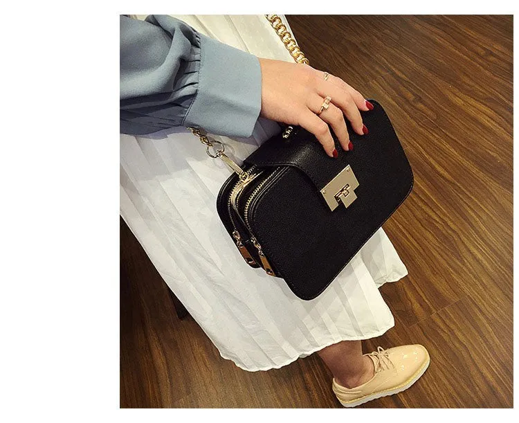 Women Shoulder Bag Chain Strap Flap Designer Handbags Clutch Bag