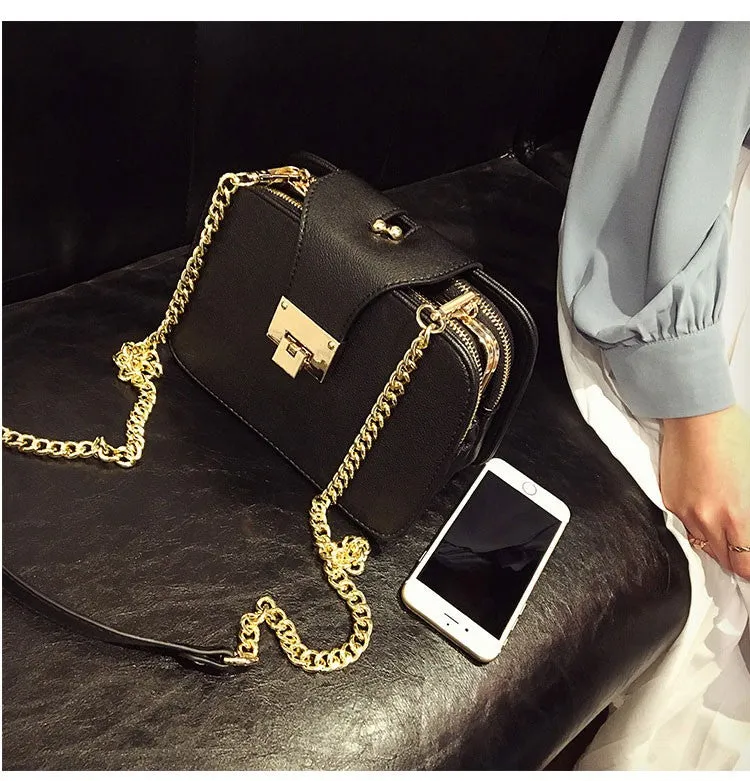 Women Shoulder Bag Chain Strap Flap Designer Handbags Clutch Bag