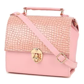 zubstore Classic Pink Colour Fashionable Sling Bags